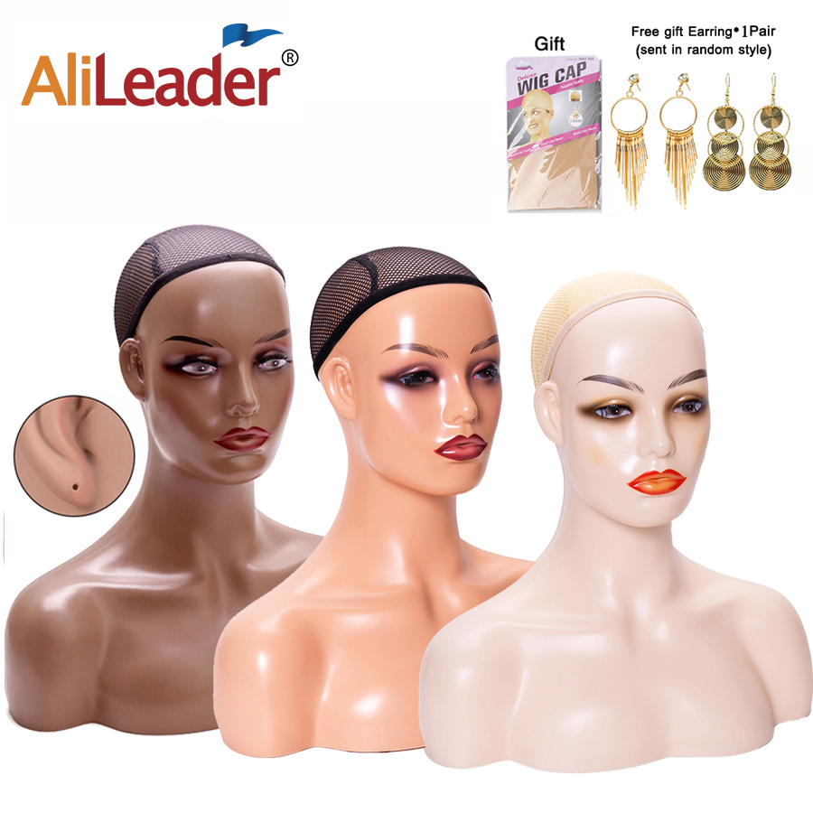 Aerith Cosplay Prop - Mannequin Head Stand For Wig Display