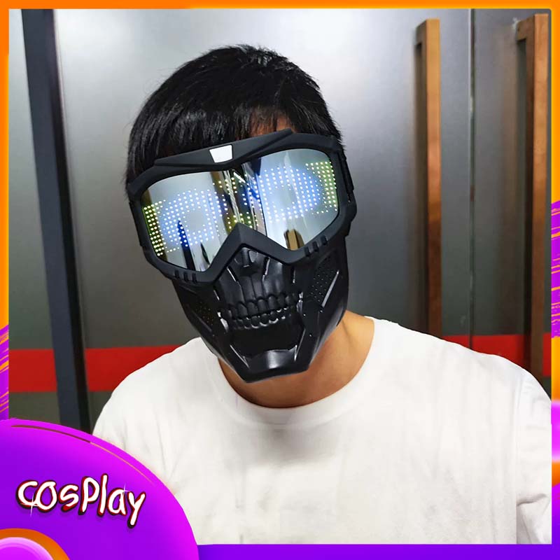 Cosplay Prop Patterns - Cyber Punk Mask Cosplay Costumes Tactics