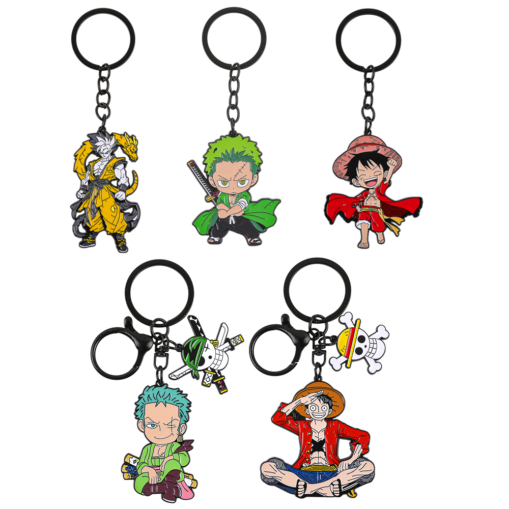 Cosplay Prop Bag - One Piece Anime Keychain Set -