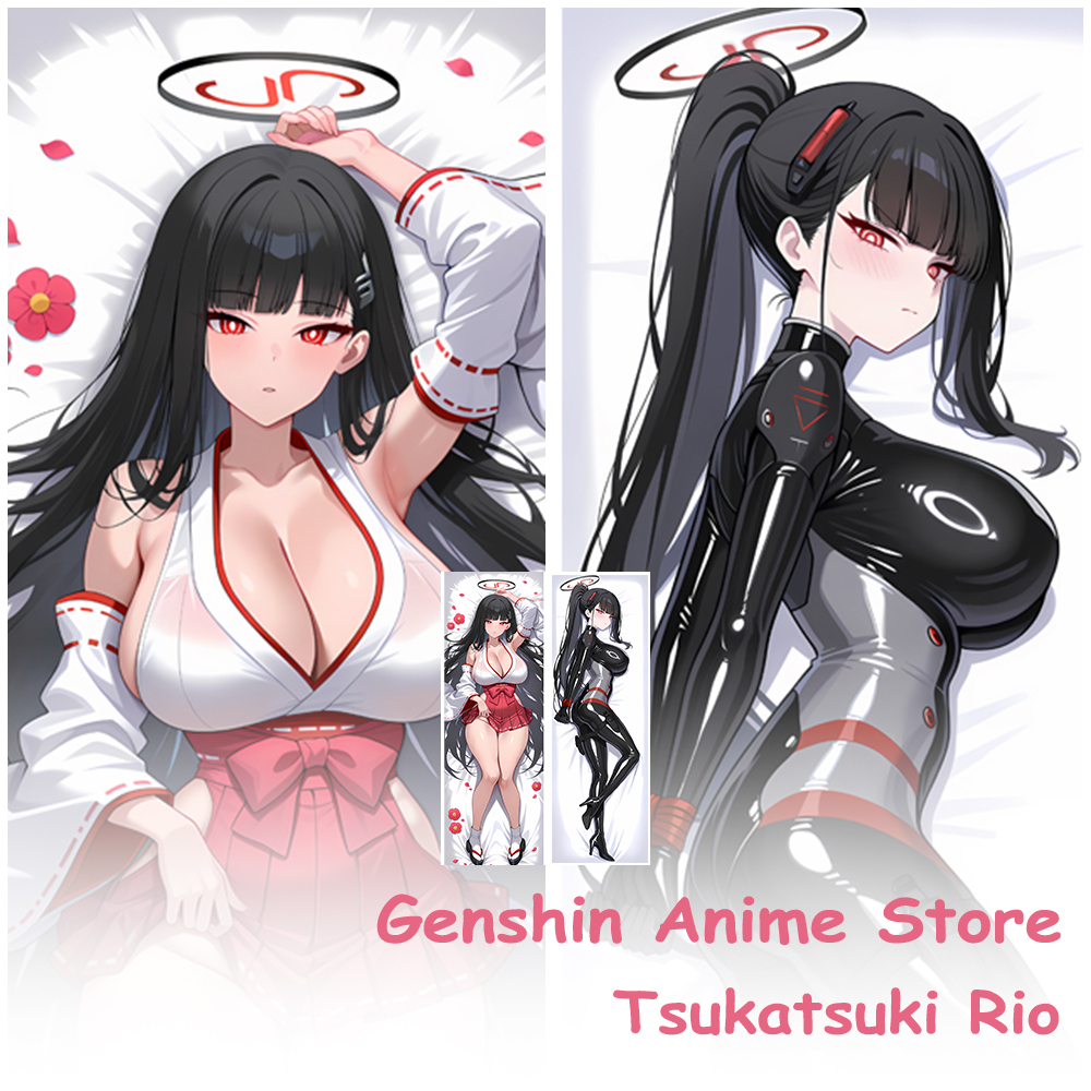 Cosplay Prop Blueprints - Dakimakura Blue Archive Tsukatsuki Rio Anime