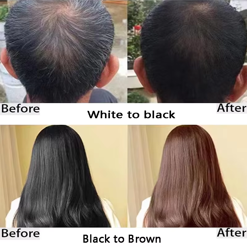 100ml Natural Herbal Hair Dye  - огляд і ціна Hair Spray Color
