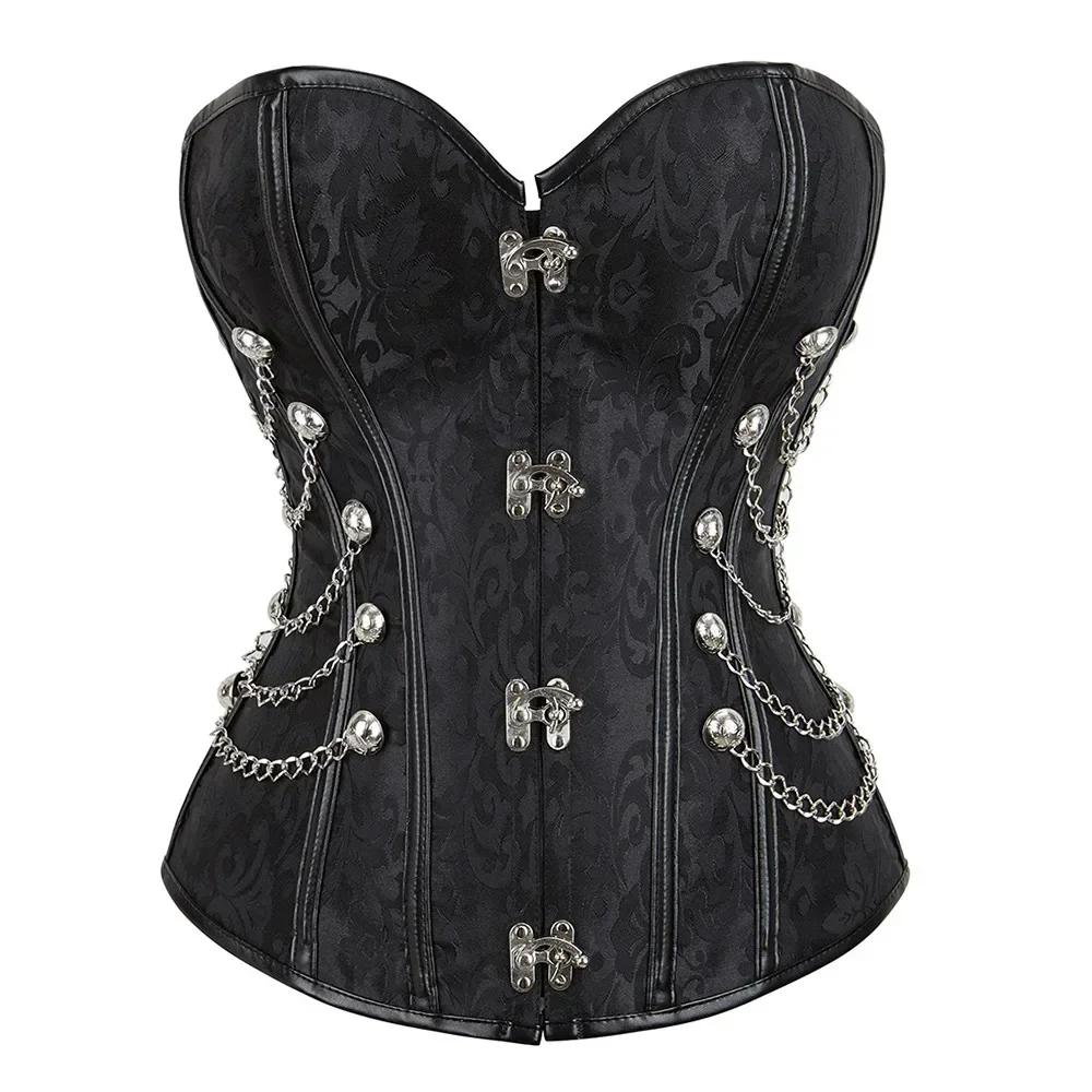 Medieval Steampunk Overbust Co - огляд і ціна Boning Corset Steel