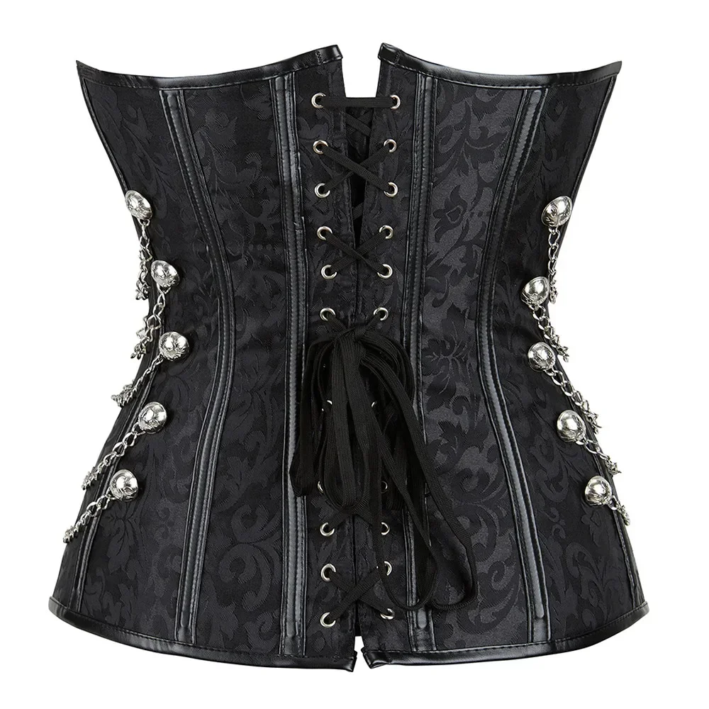 Medieval Steampunk Overbust Co - огляд і ціна Boning Corset Steel