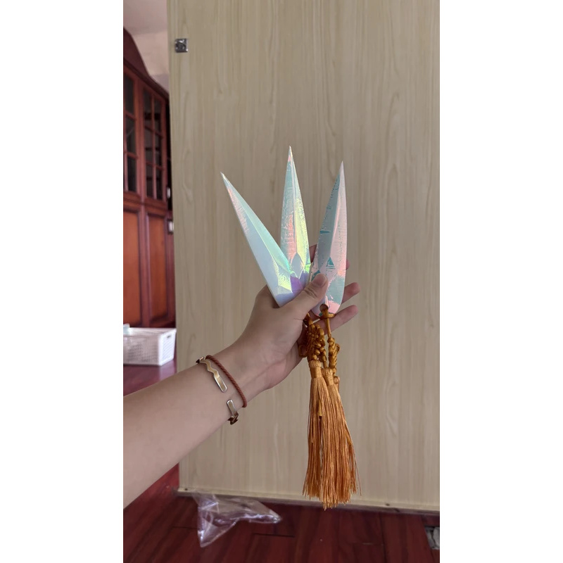CyAnime KPop HUNTR/X Zoey Cosp - огляд і ціна Cosplay Prop Knife