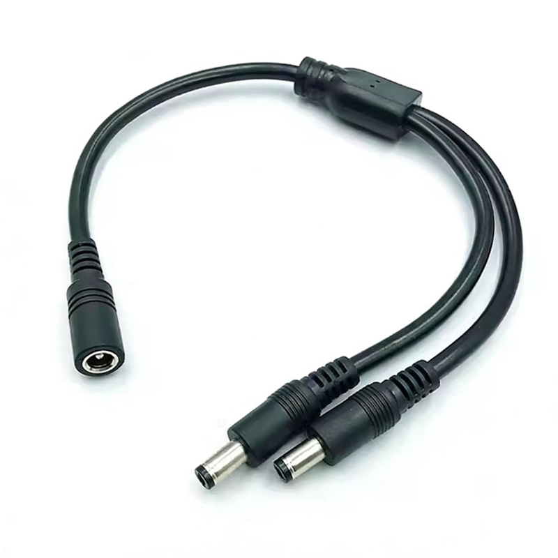 1PC DC 5.5mm*2.1mm 1 To 2 Conn - огляд і ціна Led El Wire