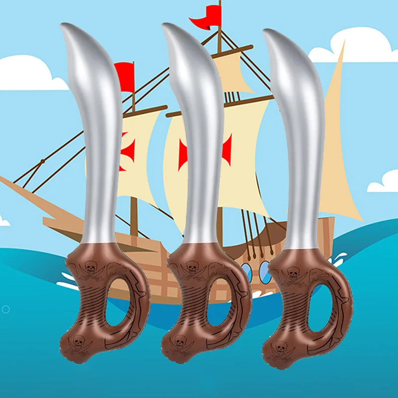 10 Pcs Inflatable Pirate Sword - огляд і ціна Cosplay Prop Knife