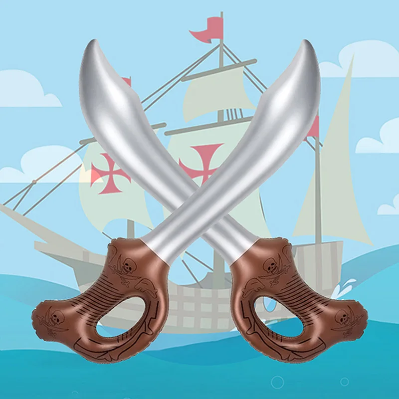 10 Pcs Inflatable Pirate Sword - огляд і ціна Cosplay Prop Knife