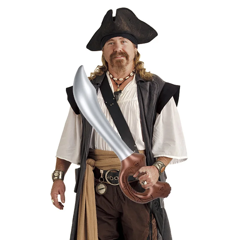 10 Pcs Inflatable Pirate Sword - огляд і ціна Cosplay Prop Knife