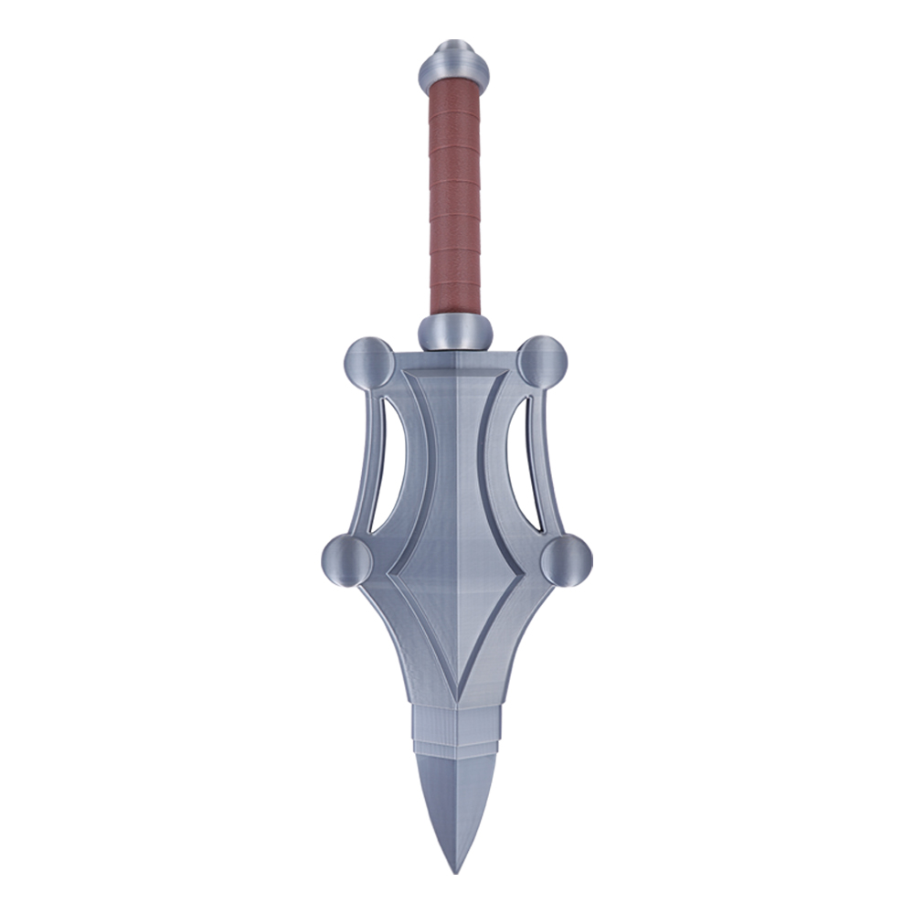 He Cosplay Man Silver Plastic  - огляд і ціна Cosplay Prop Knife