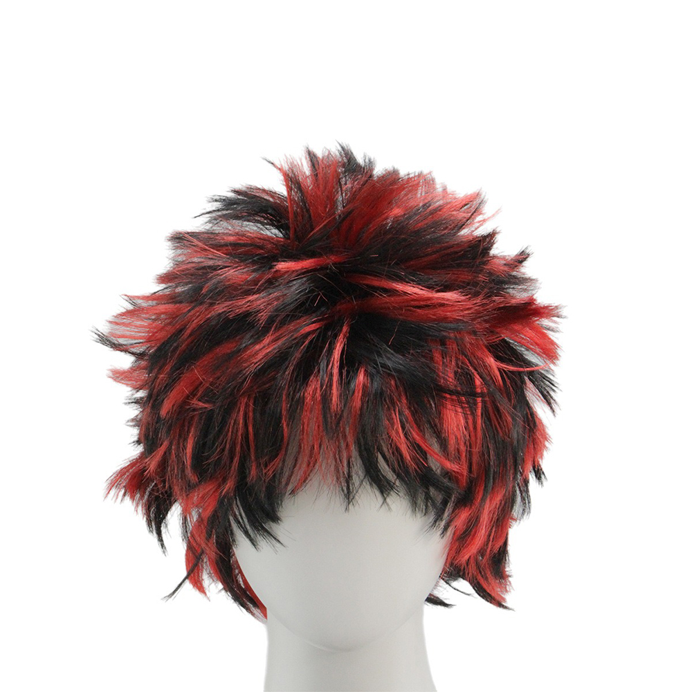 Black Red Afro Wig 11inch Butt - огляд і ціна Wig Fiber Net