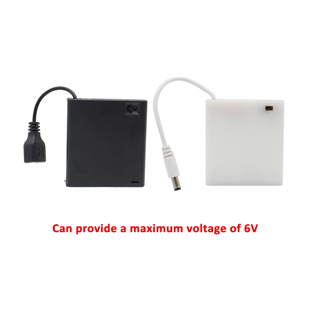 4AA USB DC Battery Box Portabl - огляд і ціна Led El Wire