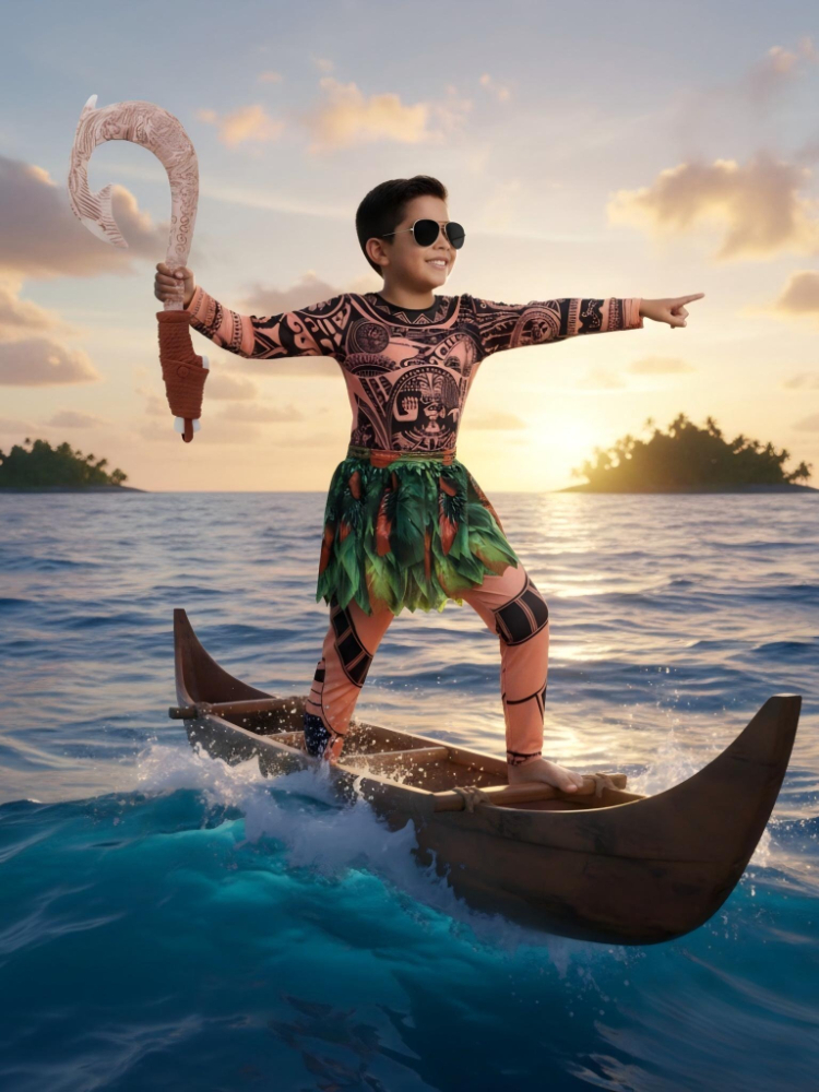 Summer Moana Maui Kids Boys Co - огляд і ціна Cosplay Prop Patterns