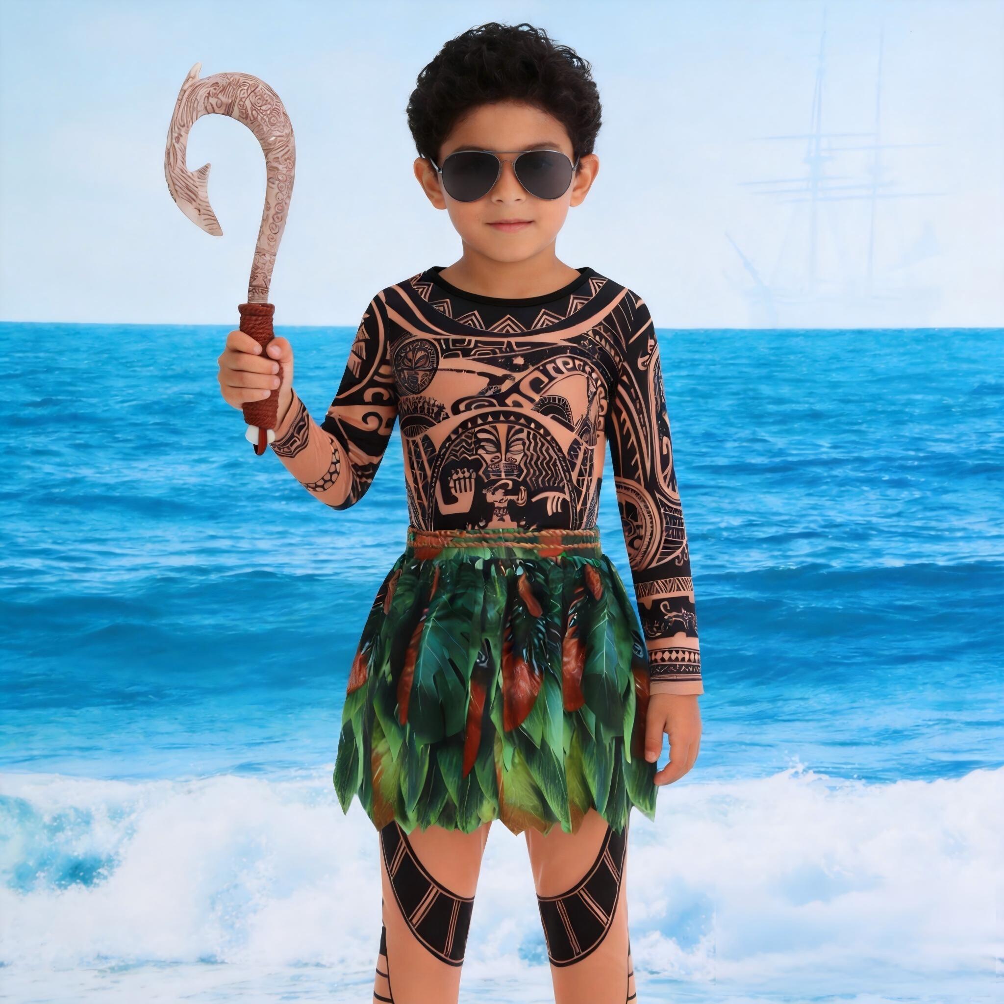 Summer Moana Maui Kids Boys Co - огляд і ціна Cosplay Prop Patterns