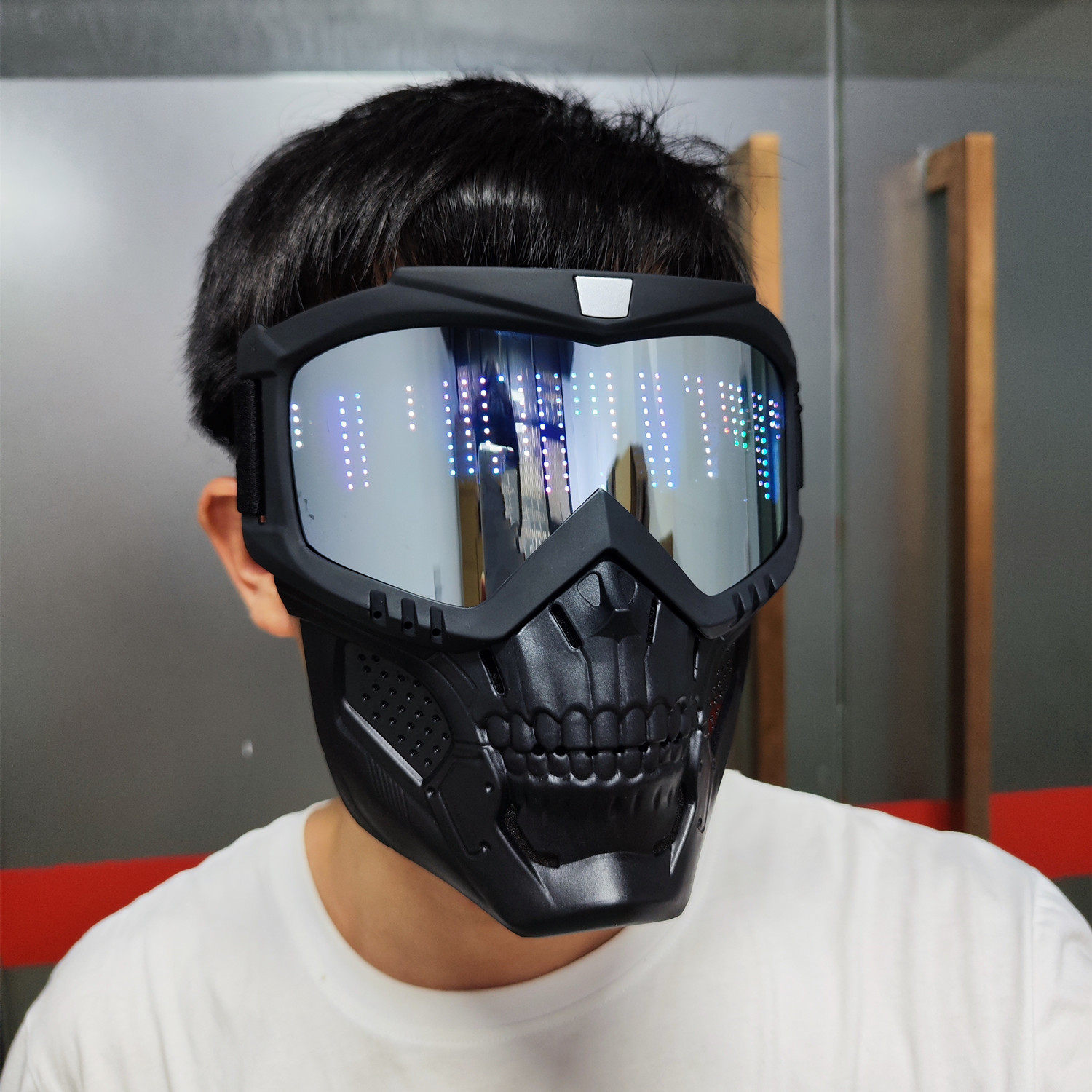 Cyber Punk Mask Cosplay Costum - огляд і ціна Cosplay Prop Patterns
