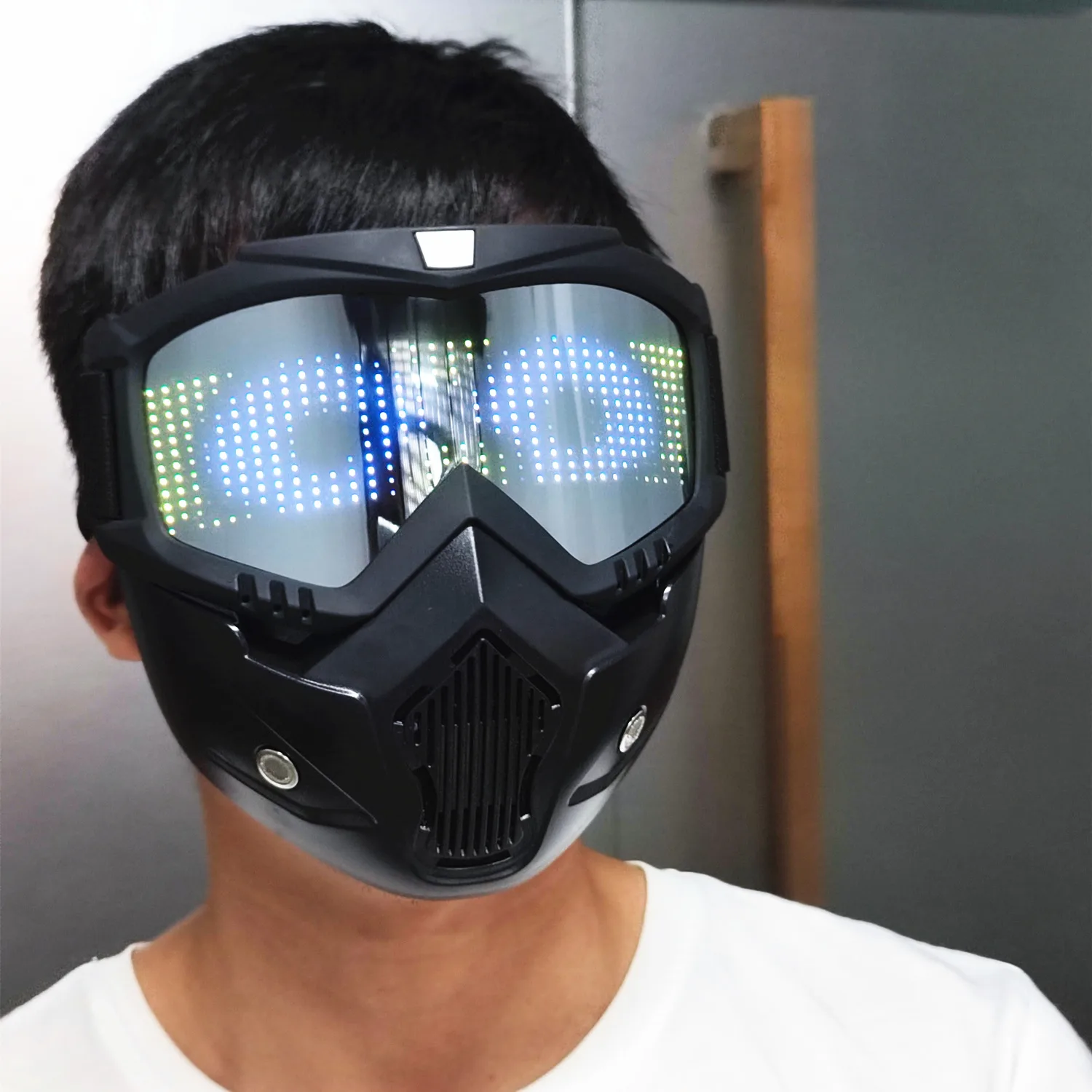 Cyber Punk Mask Cosplay Costum - огляд і ціна Cosplay Prop Patterns
