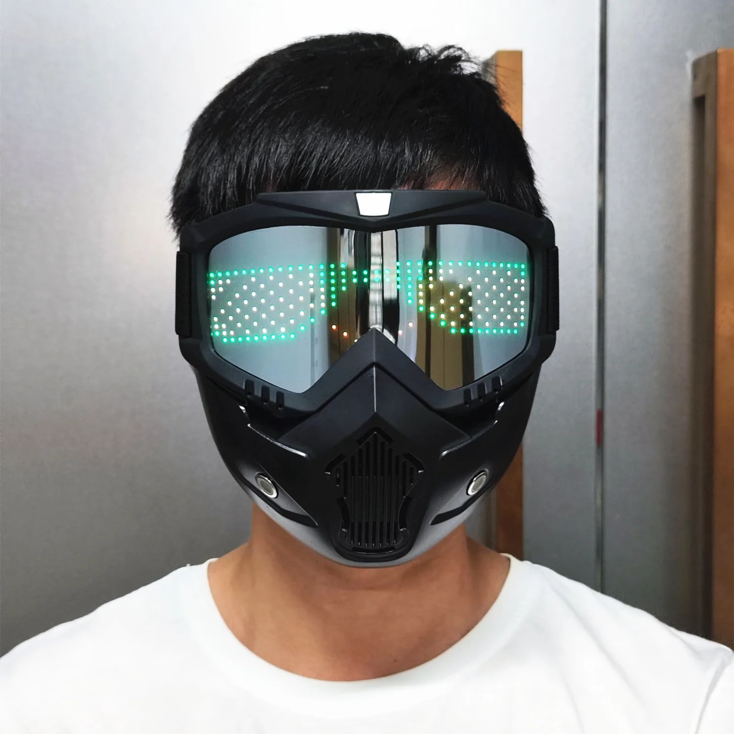 Cyber Punk Mask Cosplay Costum - огляд і ціна Cosplay Prop Patterns