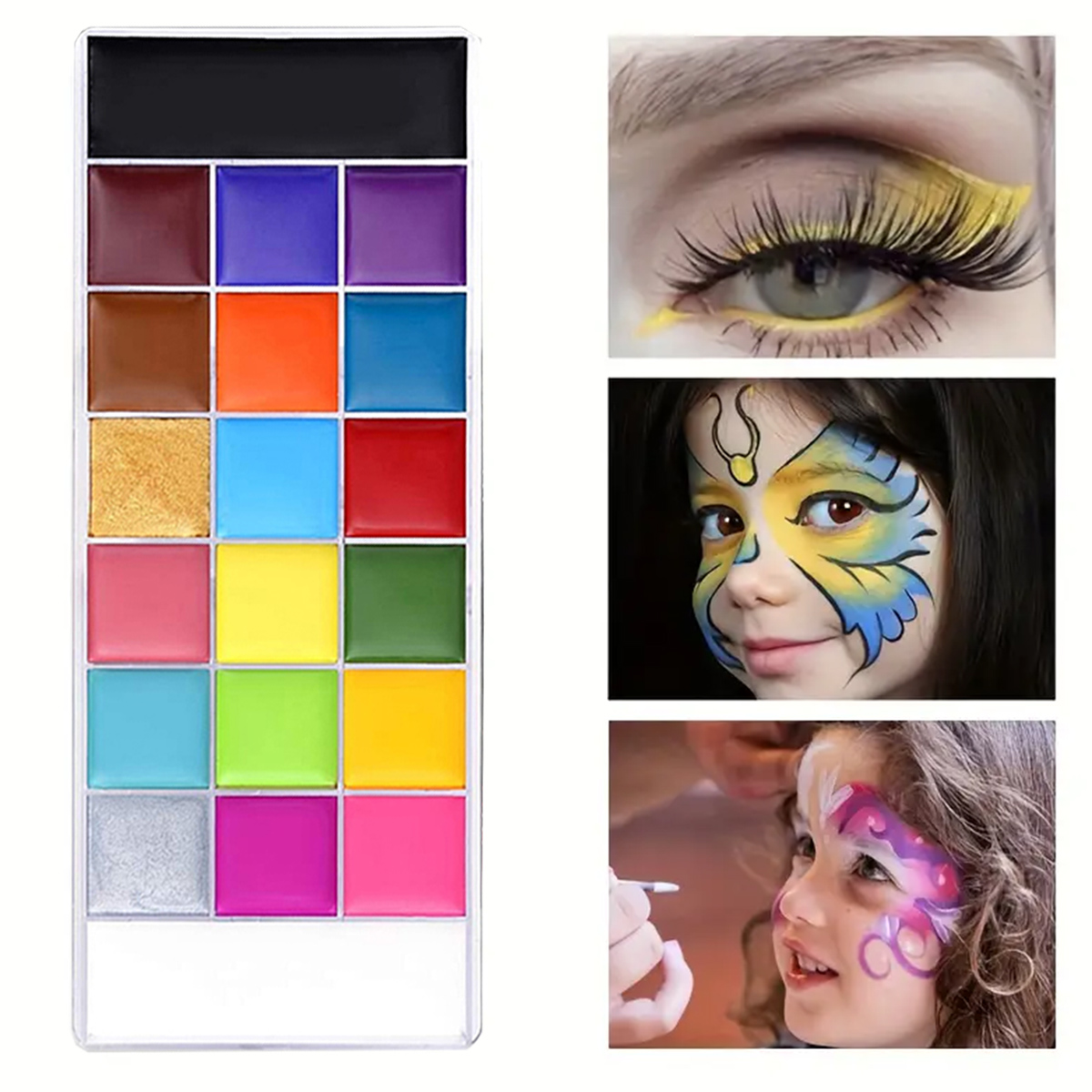 20 Colors Professional Face Pa - огляд і ціна Cosplay Prop Paint