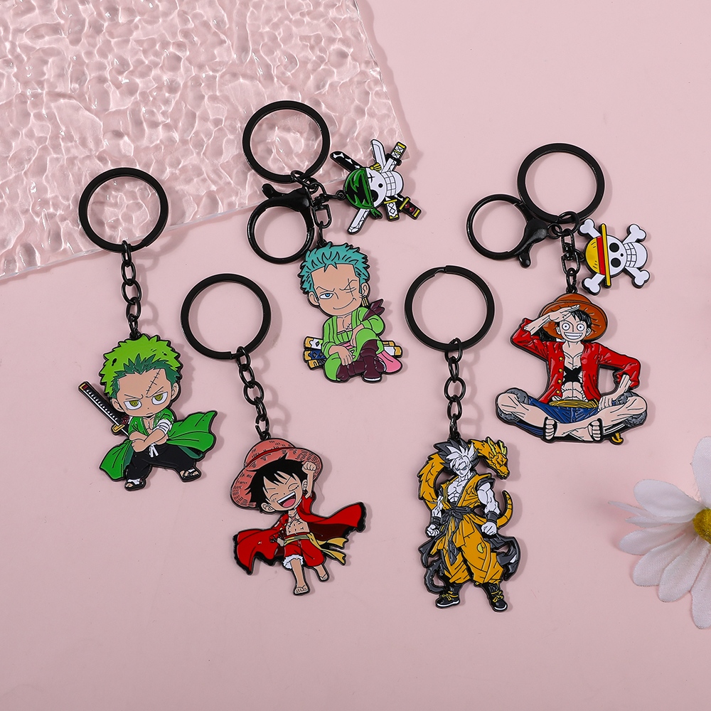 One Piece Anime Keychain Set - - огляд і ціна Cosplay Prop Bag