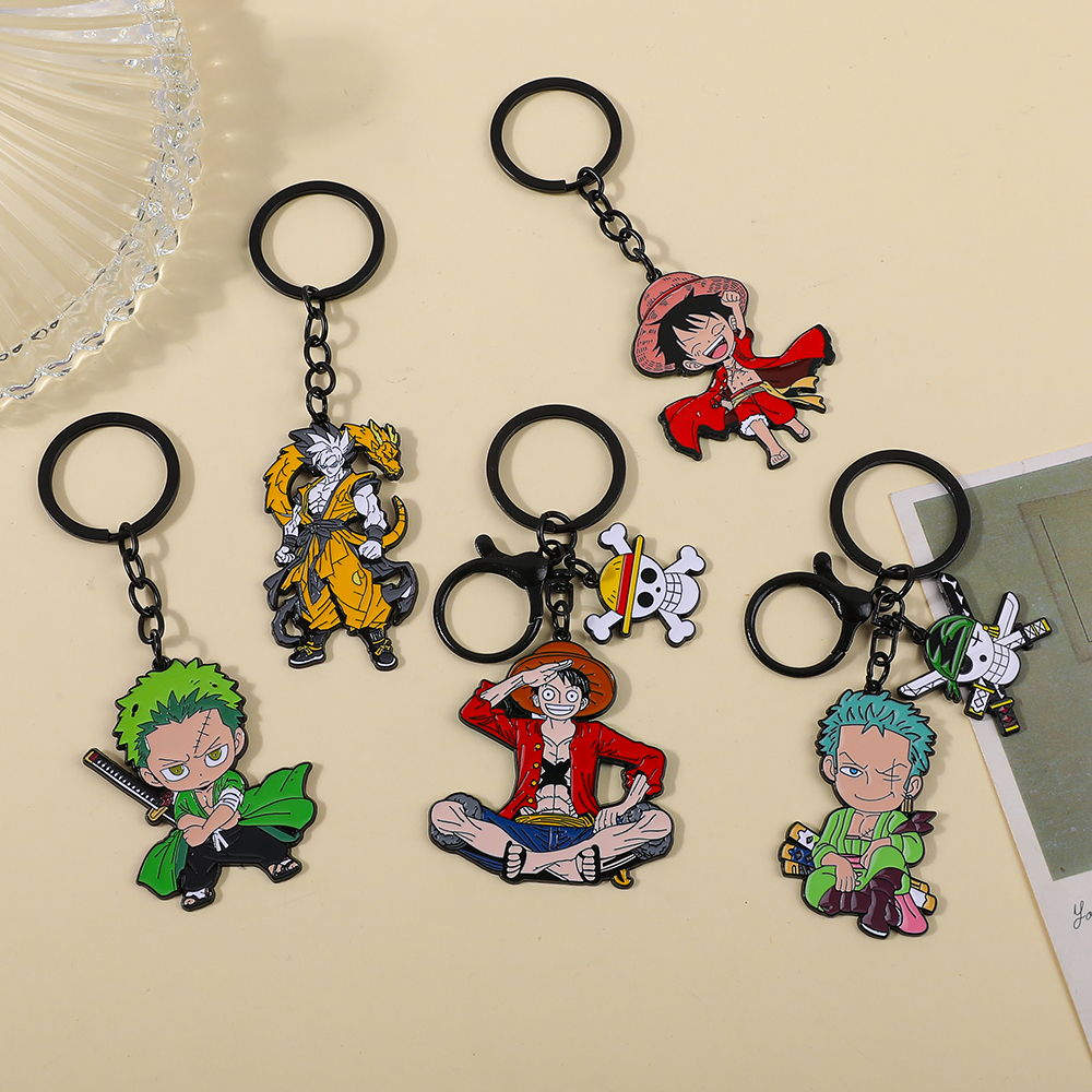 One Piece Anime Keychain Set - - огляд і ціна Cosplay Prop Bag