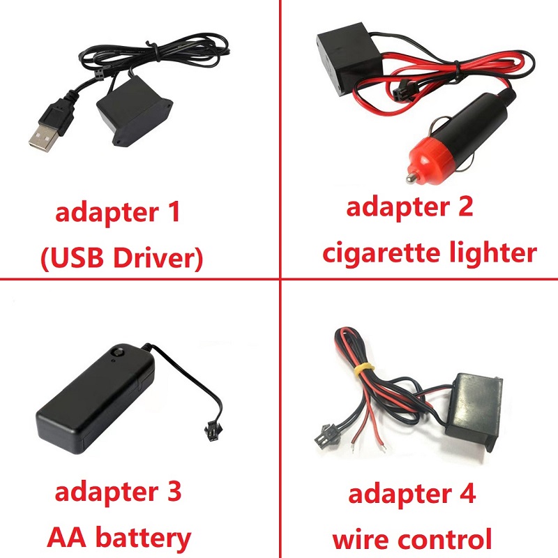 10/5/3M Glow EL Wire Neon Cabl - огляд і ціна Led El Wire