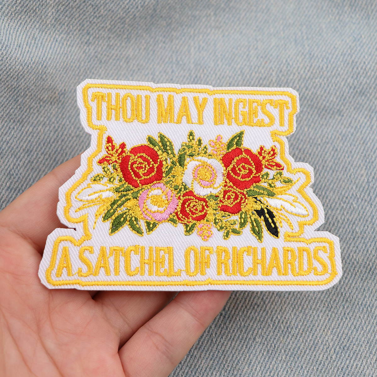 Funny Badge Quotes Cartoon Ani - огляд і ціна Cosplay Prop Bag