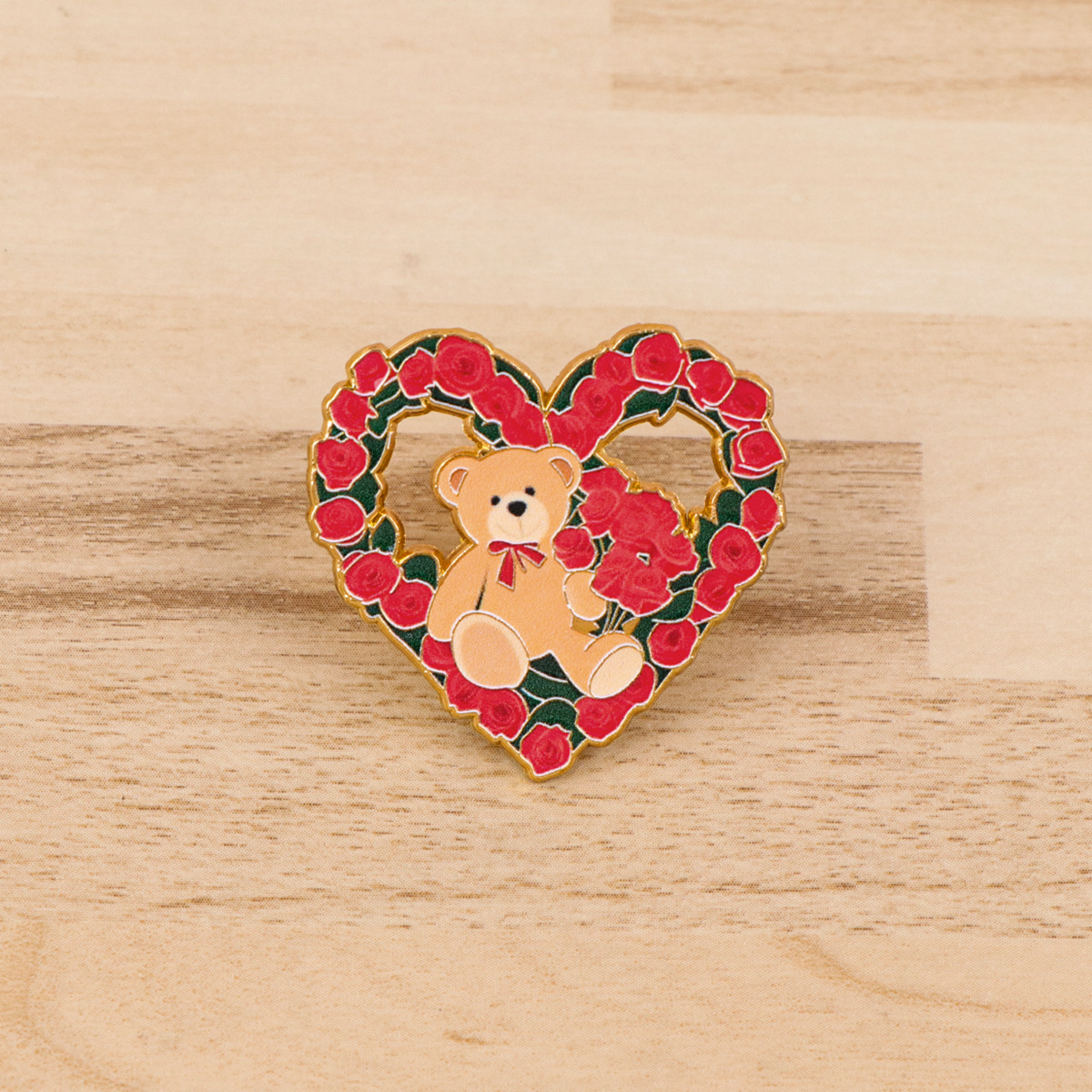 Fox Rose Bear Enamel Pins Anim - огляд і ціна Cosplay Prop Bag
