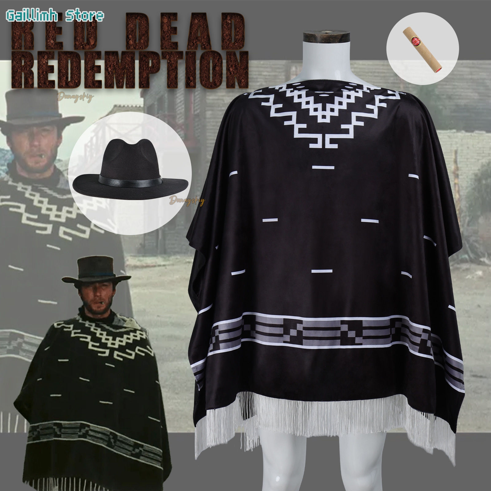 Movie Cosplay Clint Eastwood P - огляд і ціна Cosplay Prop Patterns