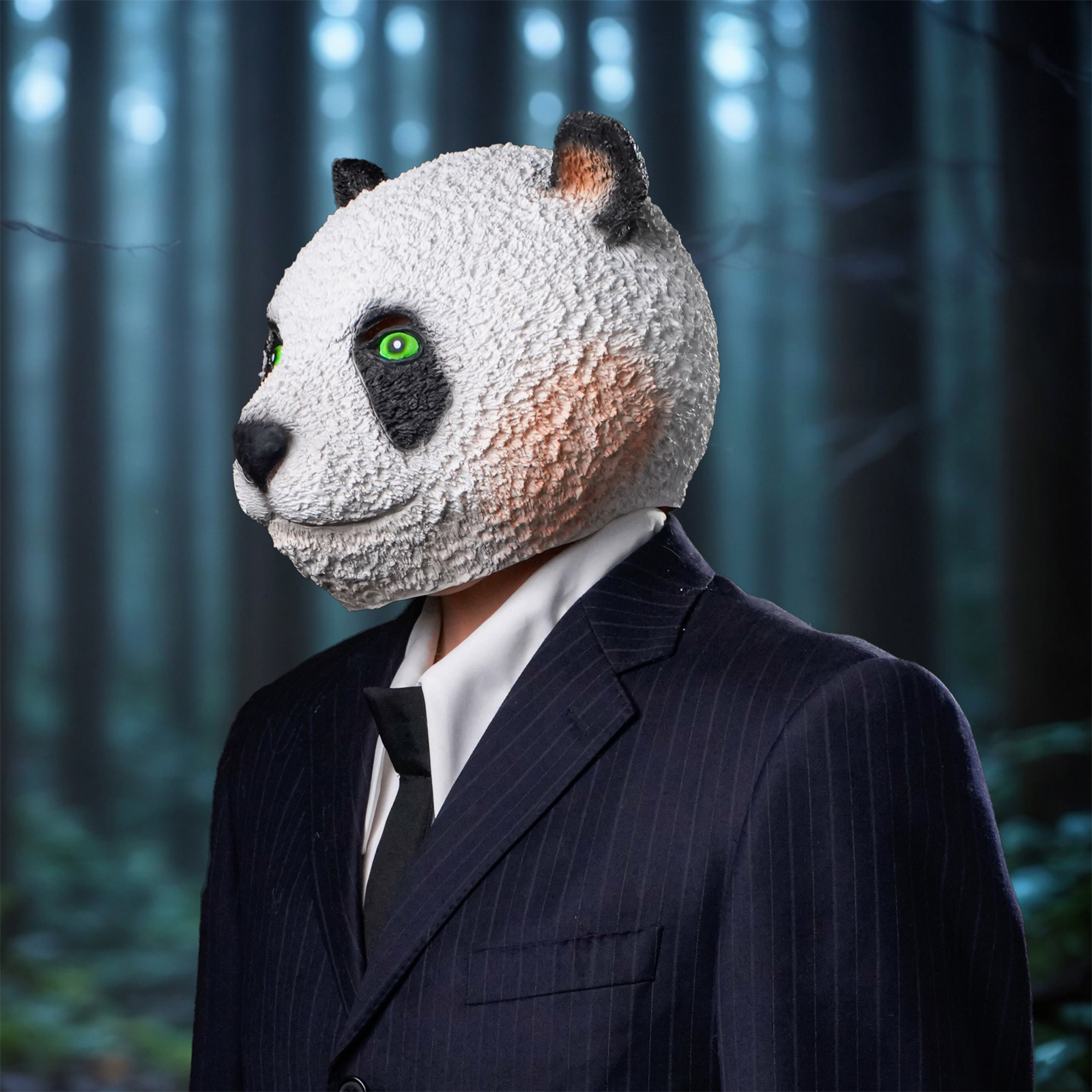 Panda Latex Mask - Movie-Grade - огляд і ціна Cosplay Prop Paint