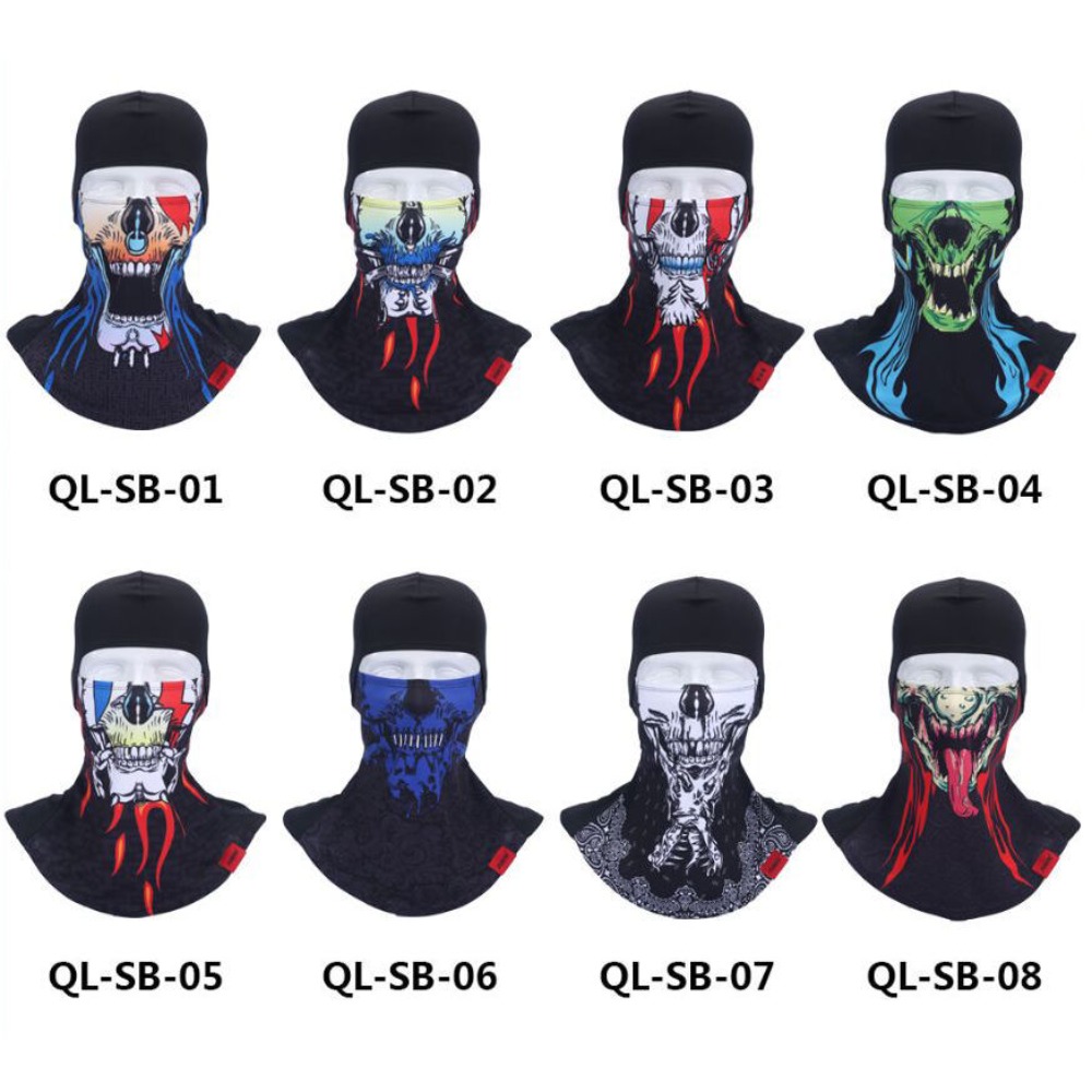 3D Hand Paint Devil Balaclava  - огляд і ціна Cosplay Prop Paint
