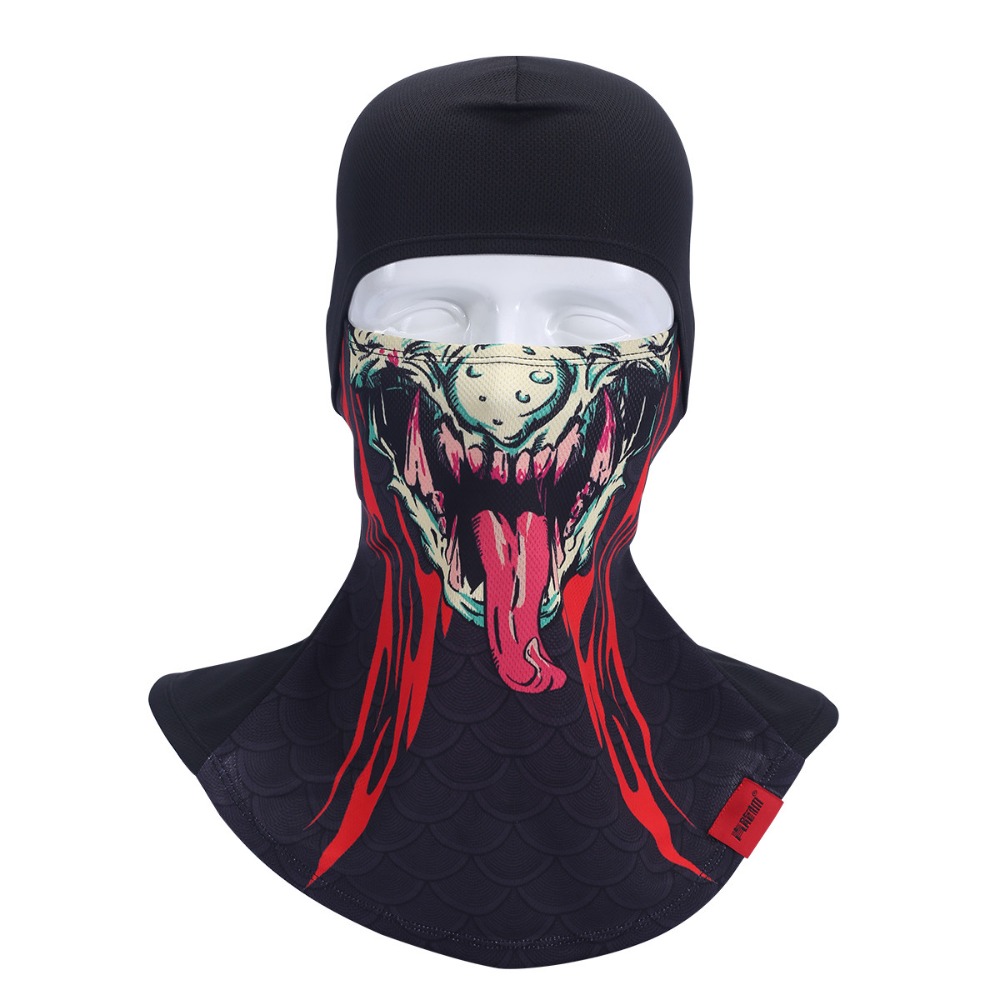 3D Hand Paint Devil Balaclava  - огляд і ціна Cosplay Prop Paint