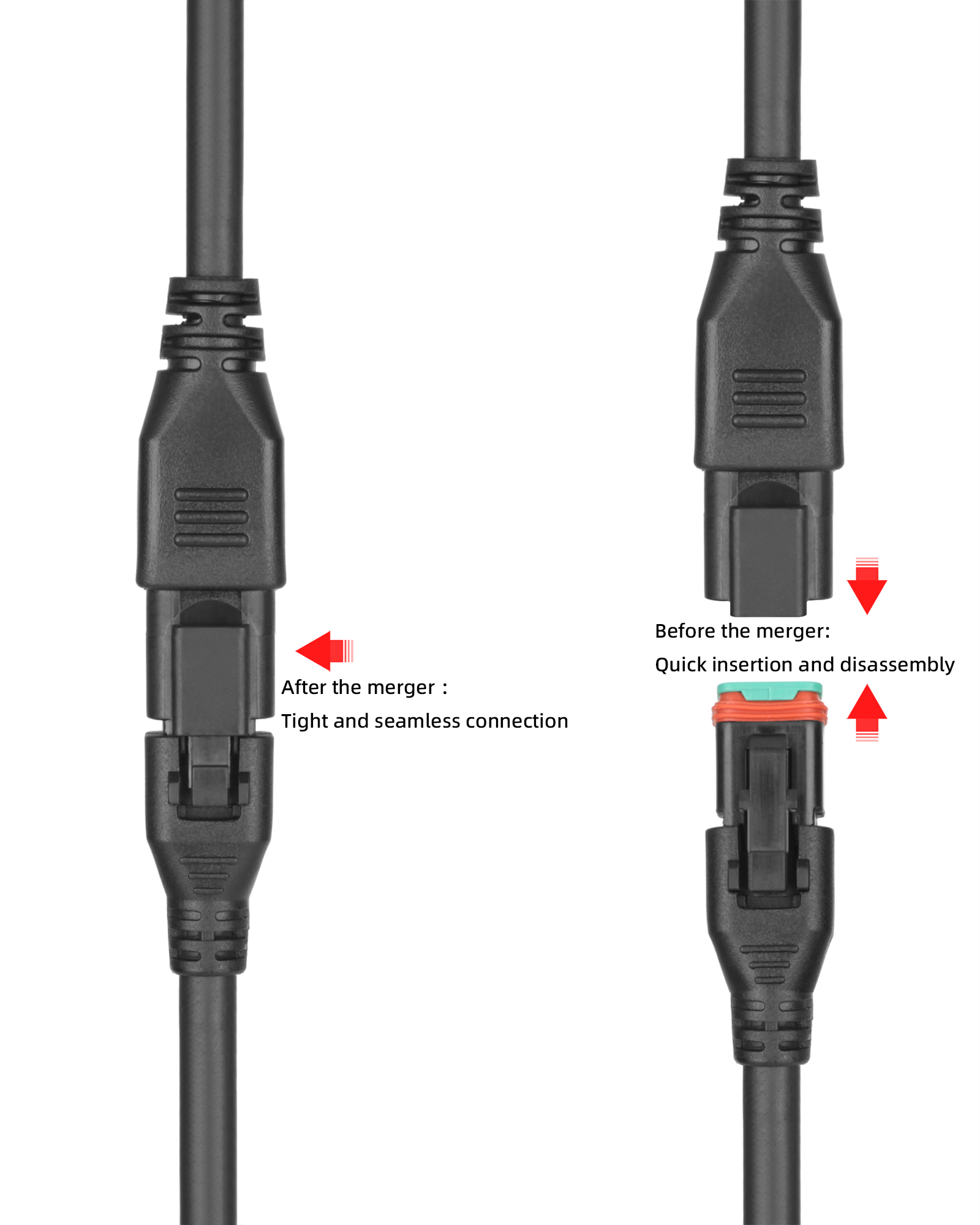 2 in 1 2ft Universal Splitters - огляд і ціна Led El Wire