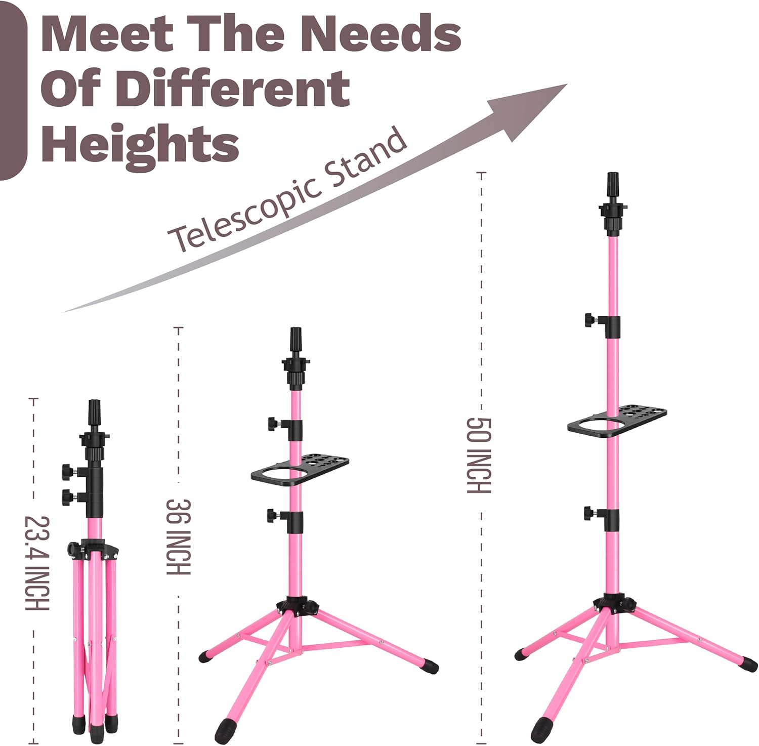 Wig Tripod Stand with Tray 125 - огляд і ціна Aerith Cosplay Prop