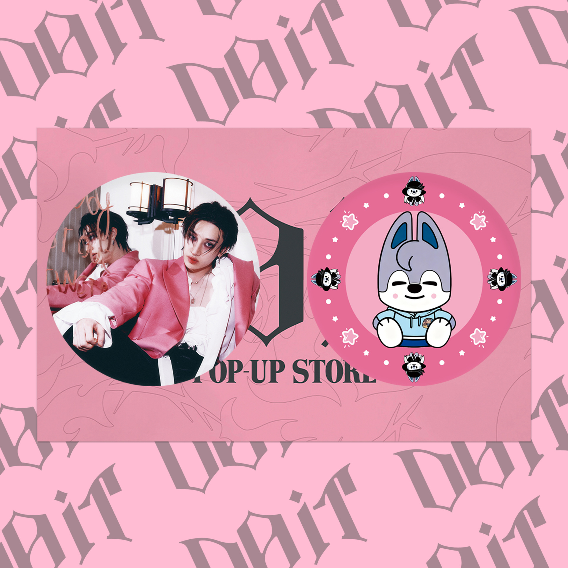 1 Set (2 Pieces) Kpop Stay Skz - огляд і ціна Cosplay Prop Bag