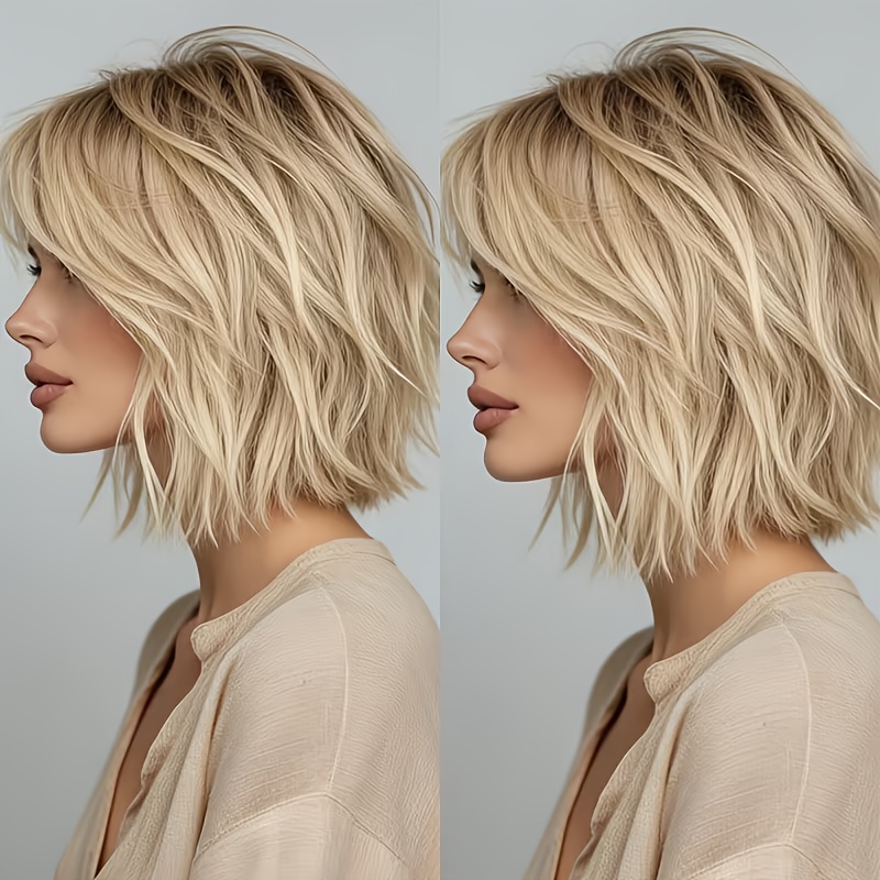 Golden Short Straight Ponytail - огляд і ціна Wig Fiber Net
