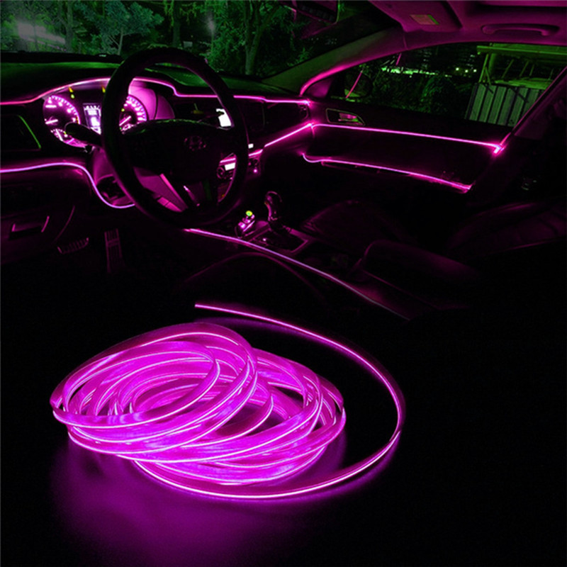2M Car Interior Led Strip Ligh - огляд і ціна Led El Wire