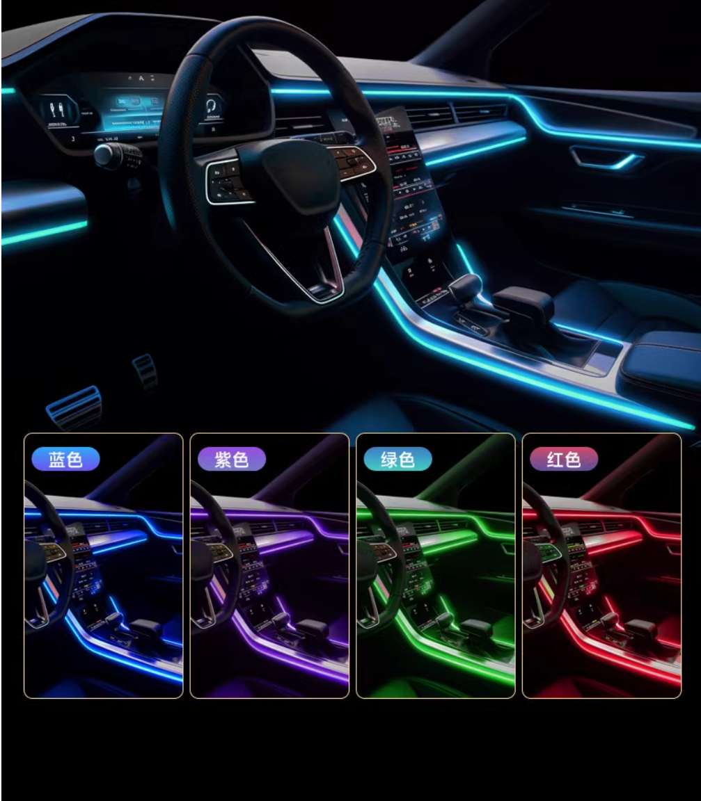 2M Car Interior Led Strip Ligh - огляд і ціна Led El Wire