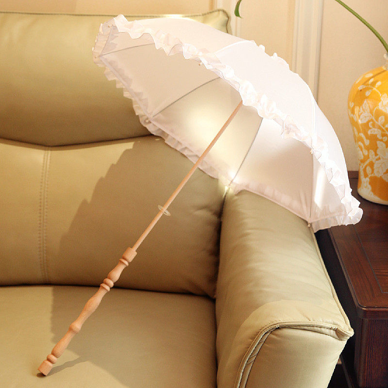 Floating feather parasol, wood - огляд і ціна Cosplay Floating Prop