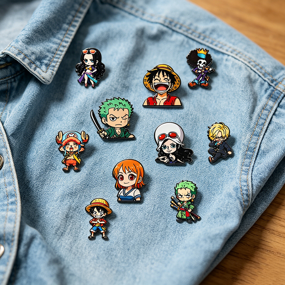 10pcs Cute Boys Enamel Pin Car - огляд і ціна Cosplay Prop Bag
