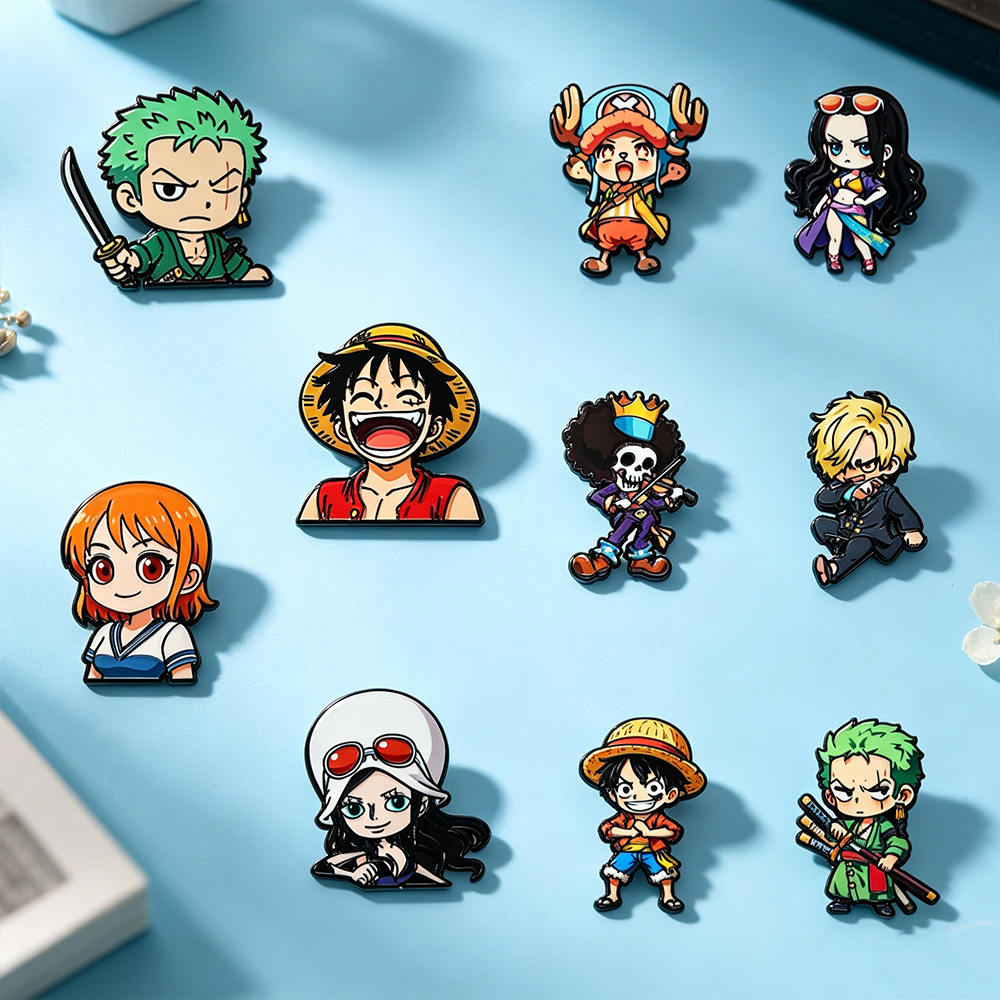 10pcs Cute Boys Enamel Pin Car - огляд і ціна Cosplay Prop Bag