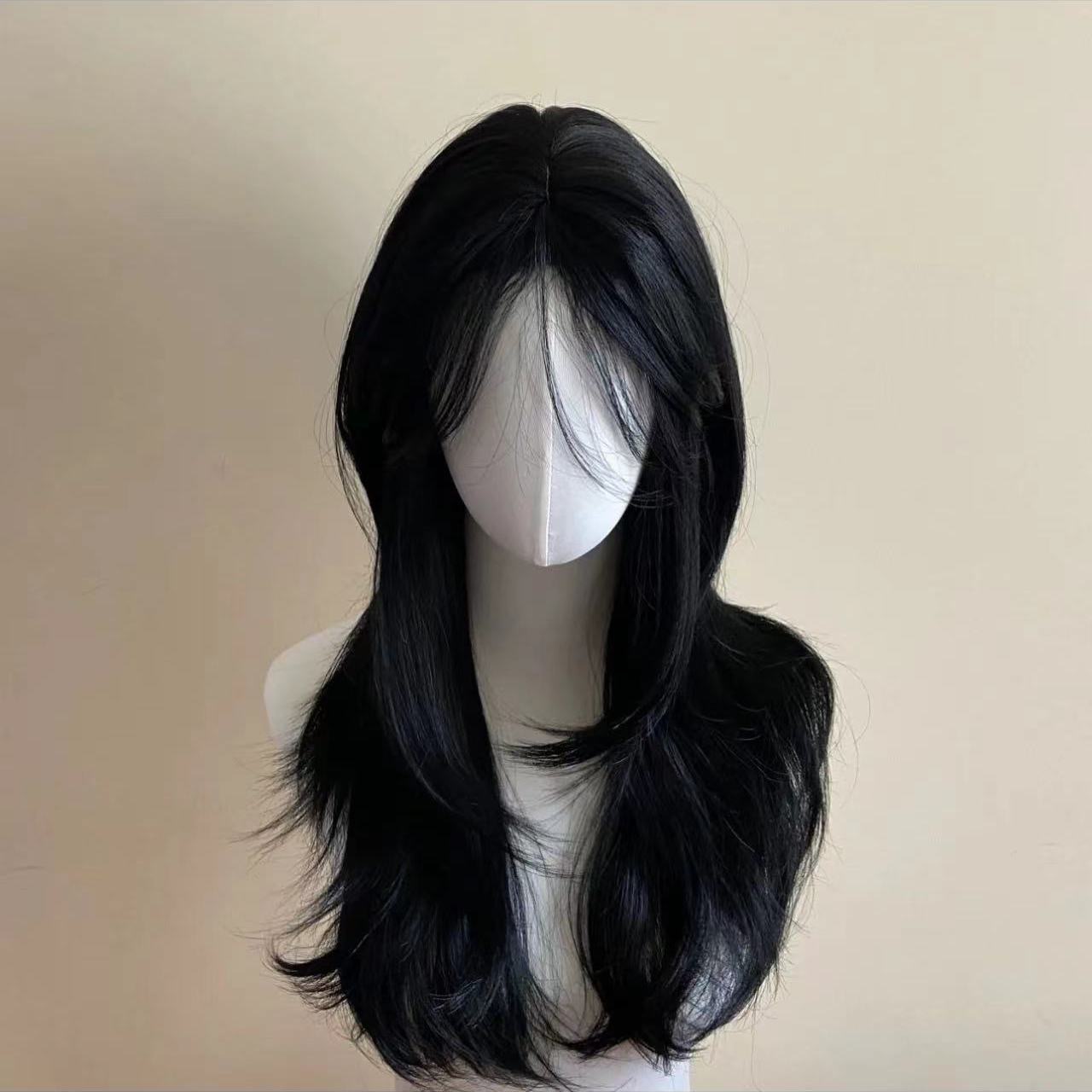 Ashely Black Wig Female Headba - огляд і ціна Wig Fiber Net
