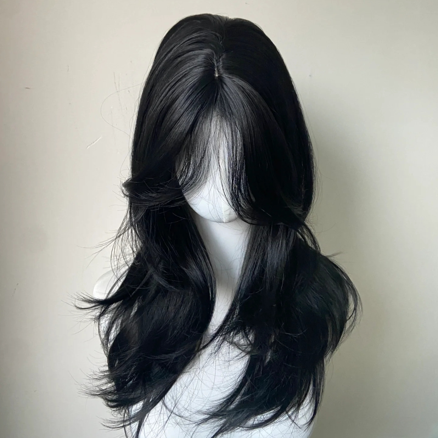 Ashely Black Wig Female Headba - огляд і ціна Wig Fiber Net