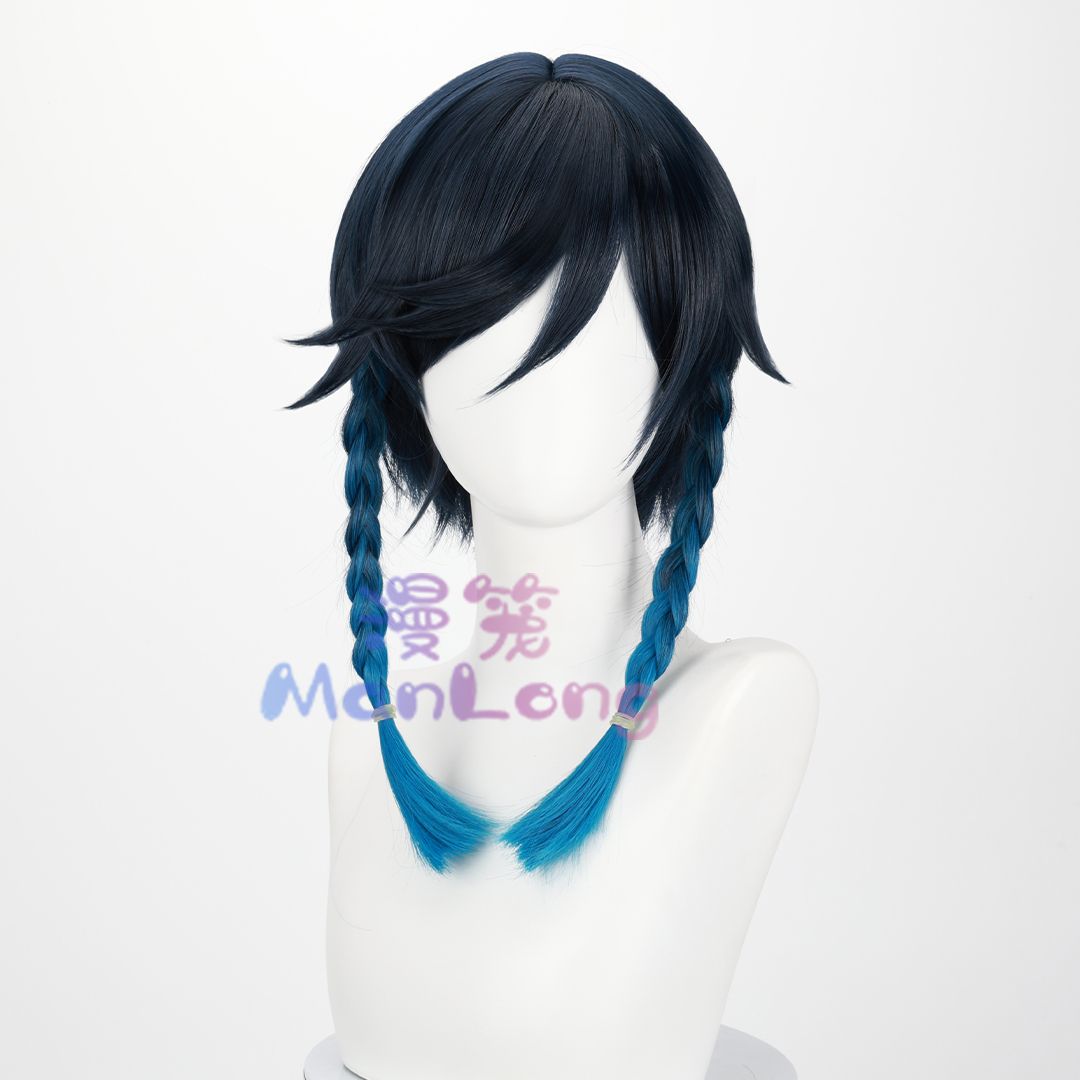 Genshin Impact Venti Cosplay W - огляд і ціна Wig Fiber Net