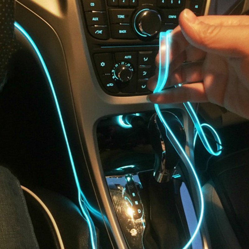 5m Car Interior Atmosphere Lig - огляд і ціна Led El Wire