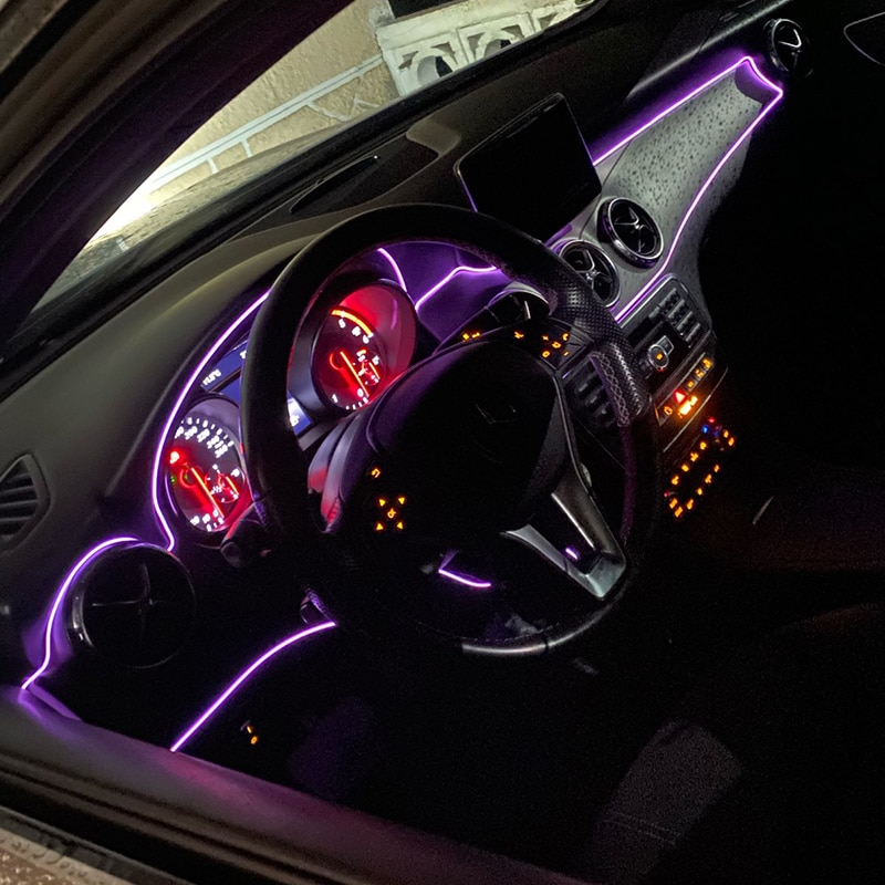 5m Car Interior Atmosphere Lig - огляд і ціна Led El Wire