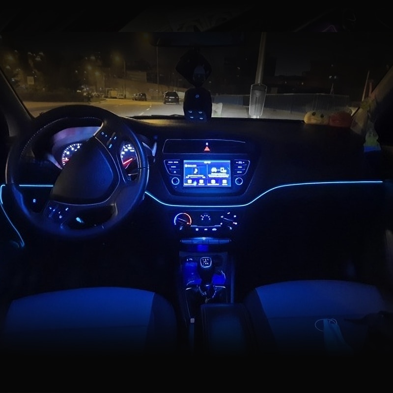 5m Car Interior Atmosphere Lig - огляд і ціна Led El Wire