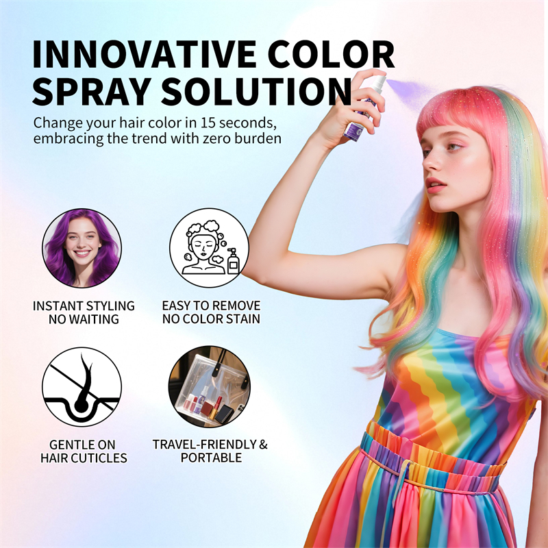 Temporary Hair Color Spray Hai - огляд і ціна Hair Spray Color