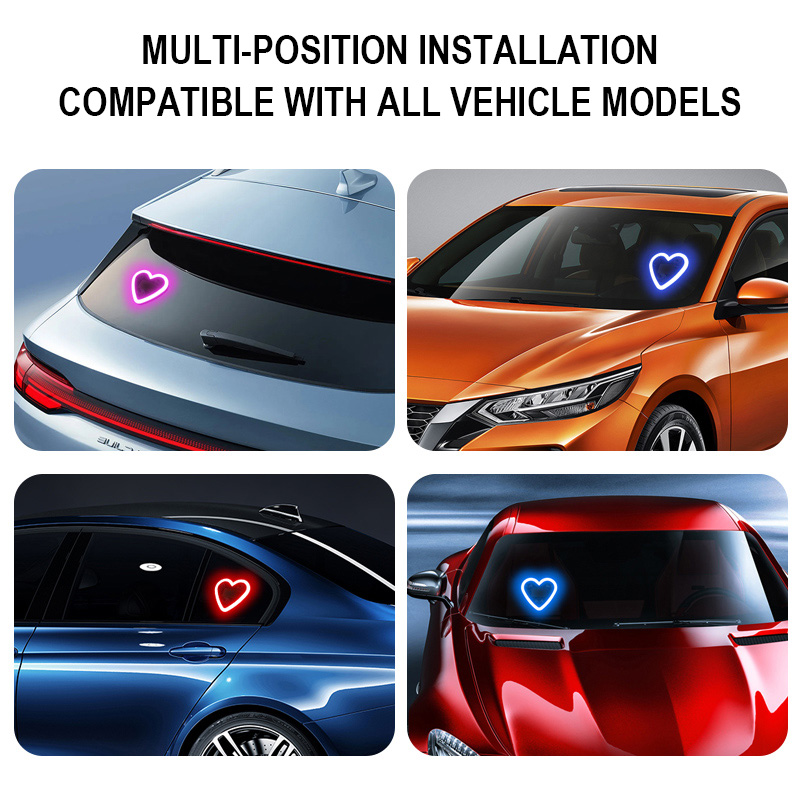 Car LED Love Atmosphere Window - огляд і ціна Led El Wire