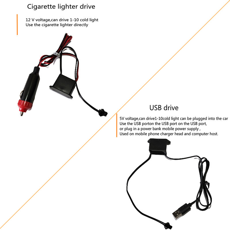 DC 12V Neon EL Wire Power Driv - огляд і ціна Led El Wire