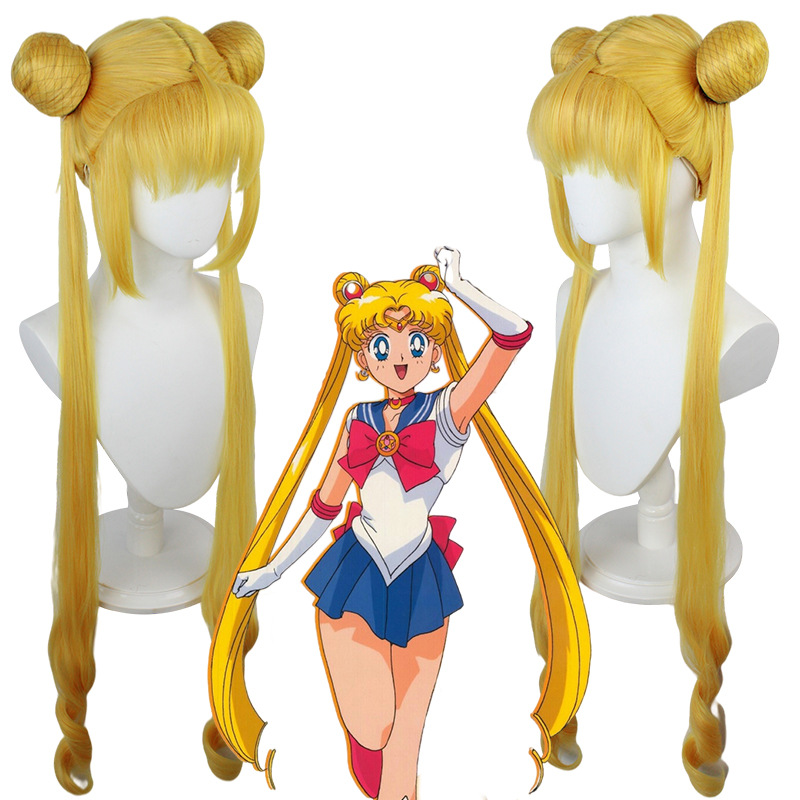 Anime Sailor Moon Cosplay Wig  - огляд і ціна Wig Fiber Net