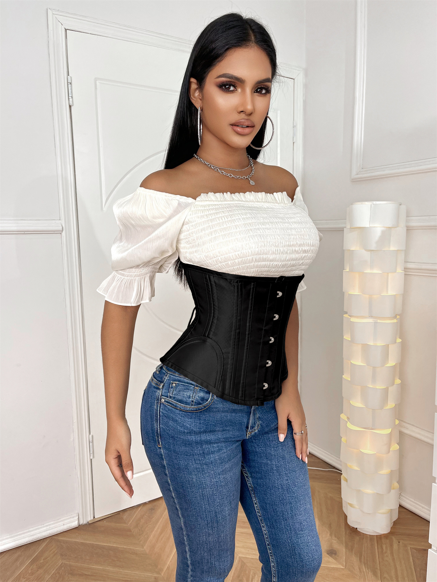 Women's Classic Steel Boned Bl - огляд і ціна Boning Corset Steel